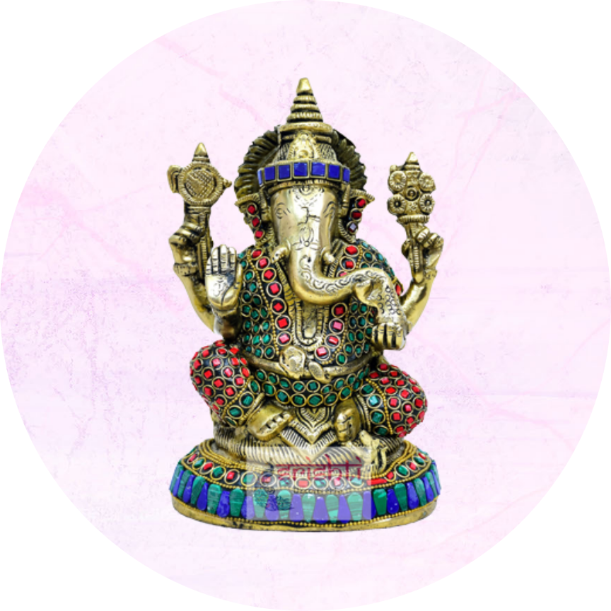 Brass Ganesha