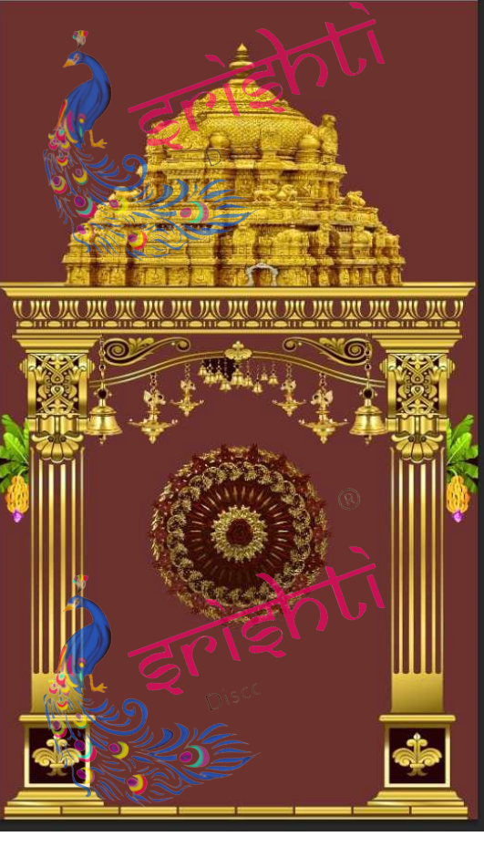 Backdrop cloth-Mandap