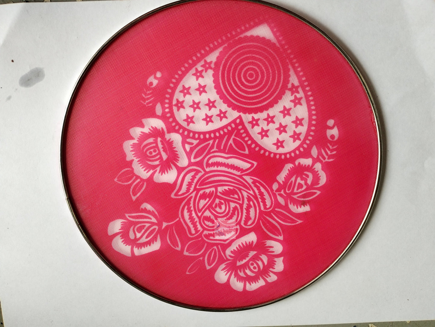 Rangoli Stencil-M01-7.5 Inches
