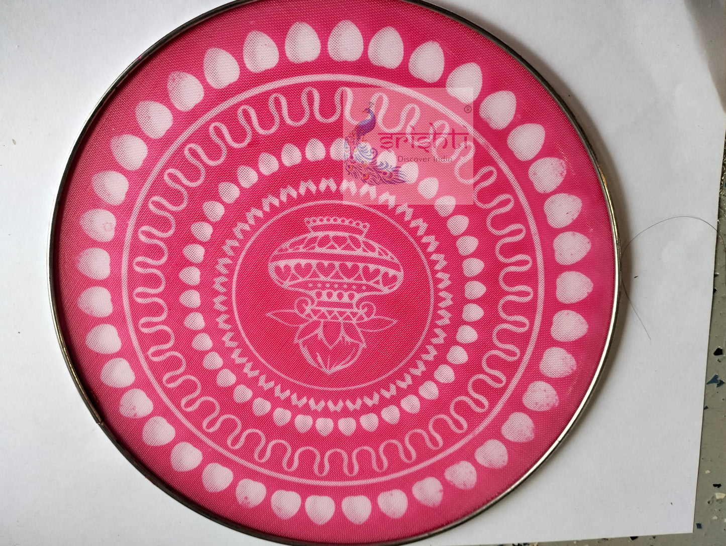 Rangoli Stencil-M01-7.5 Inches