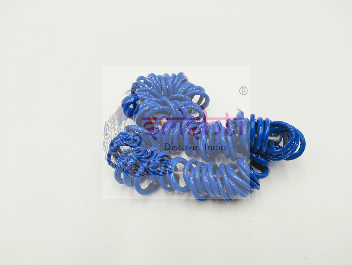 Dark Blue Small Bangles for Lakshmi Pooja (Pack of 108)