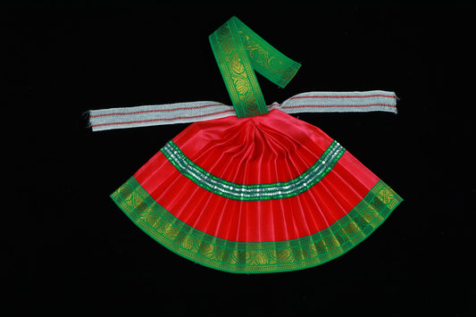 Varalakshmi Amman Goddess Dress(Pink)-8.5 Inches