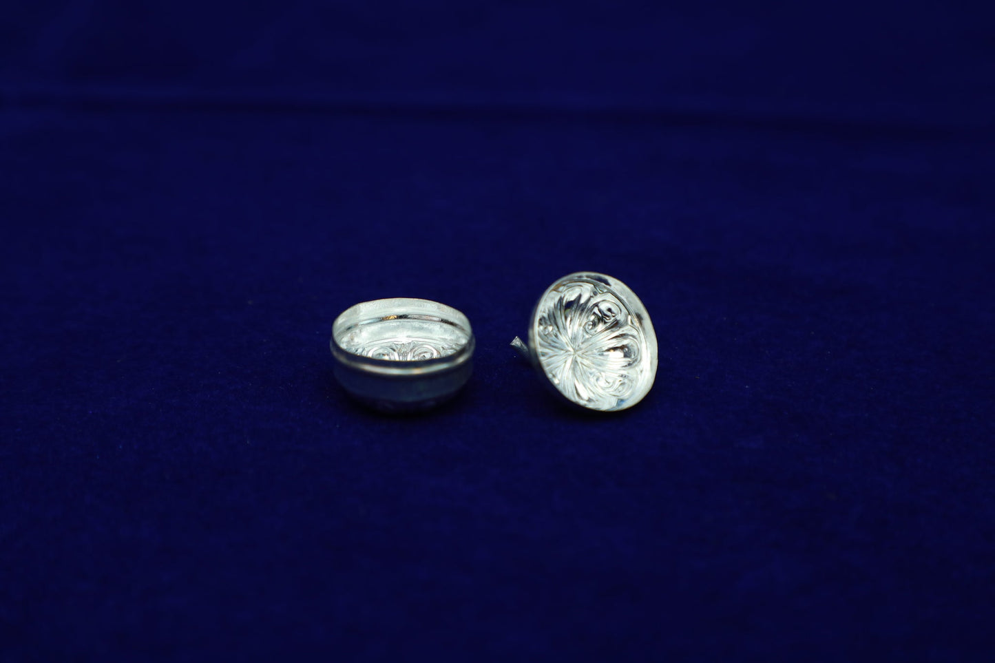 Pure Silver Kumkum Container (Fruit Model)-4 Grams