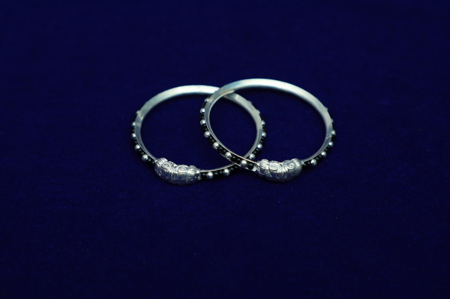 Pure Silver Baby Bangles Pair-12 Grams