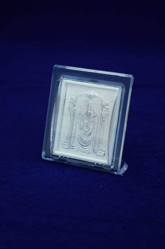 Pure Silver Perumal Acrylic Stand
