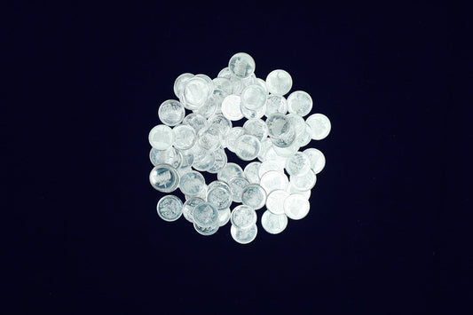 Pure Silver Archana Gajalakshmi Coin (Pack Of 110)-52 Grams