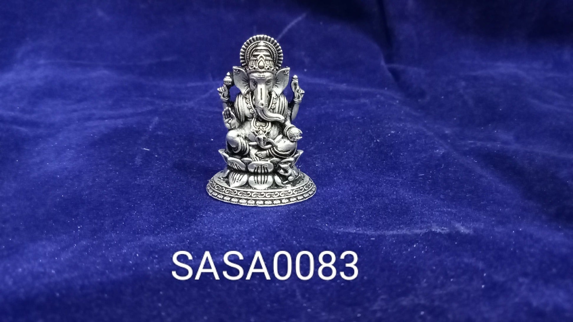 Pure Silver Antique Ganesha-17 Grams