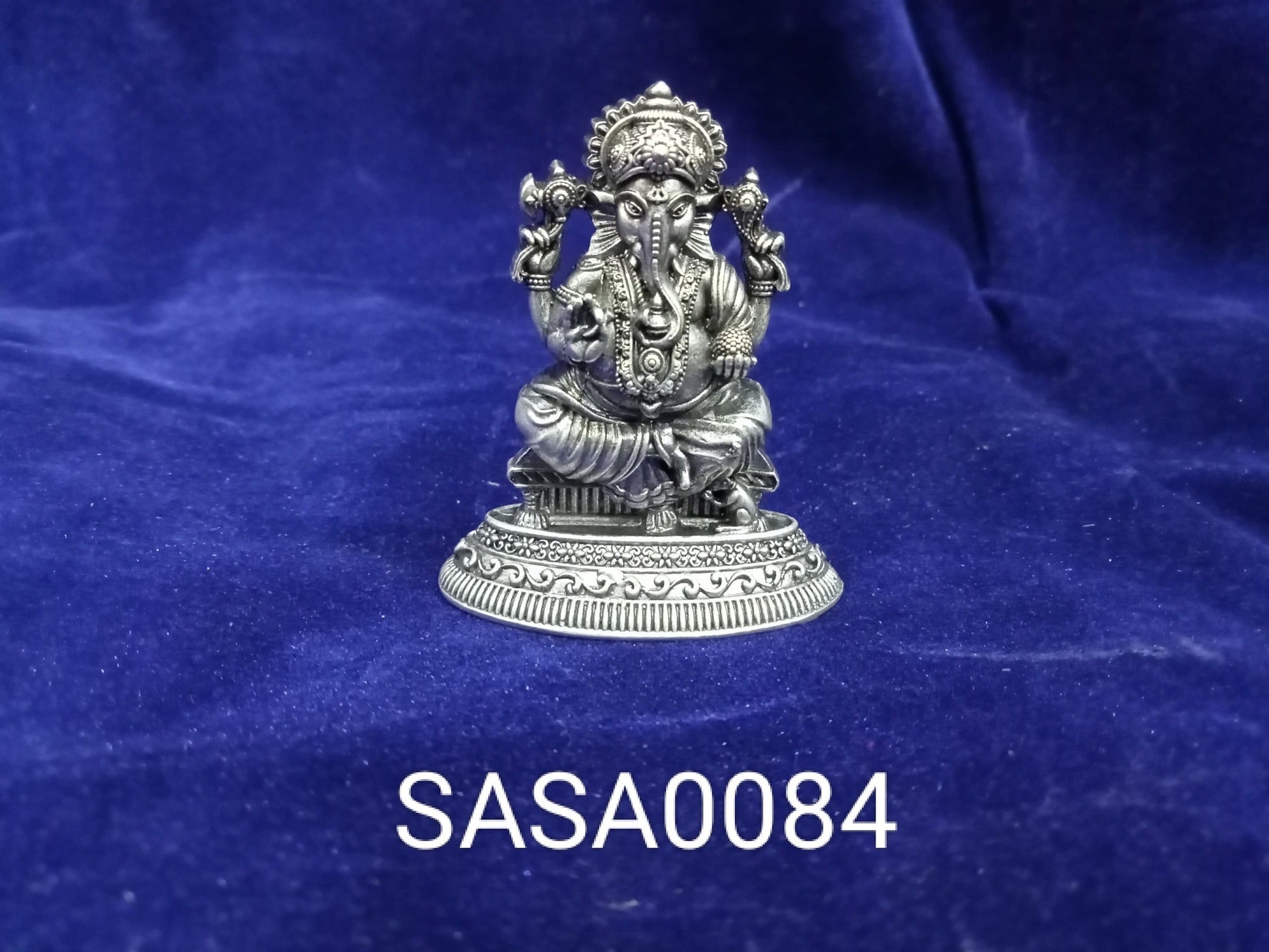 Pure Silver Antique Ganesha-28 Grams