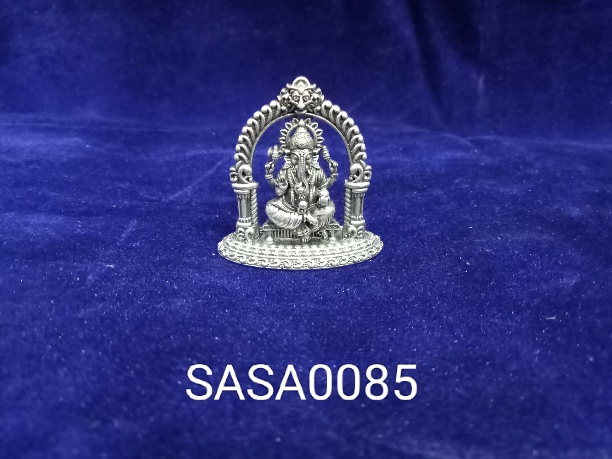 Pure Silver Antique Arch Ganesha-14 Grams