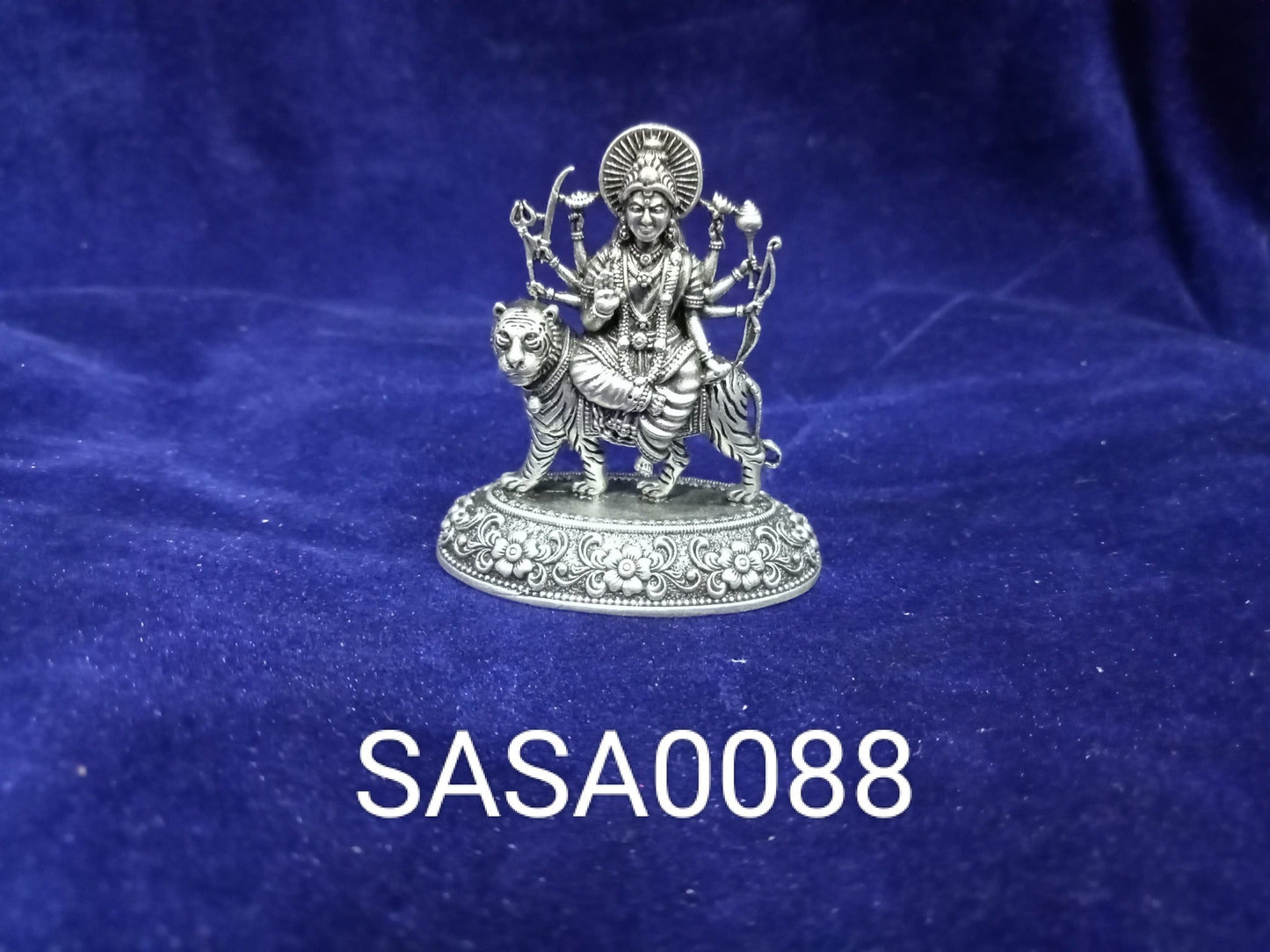 Pure Silver Antique Durga-23 Grams