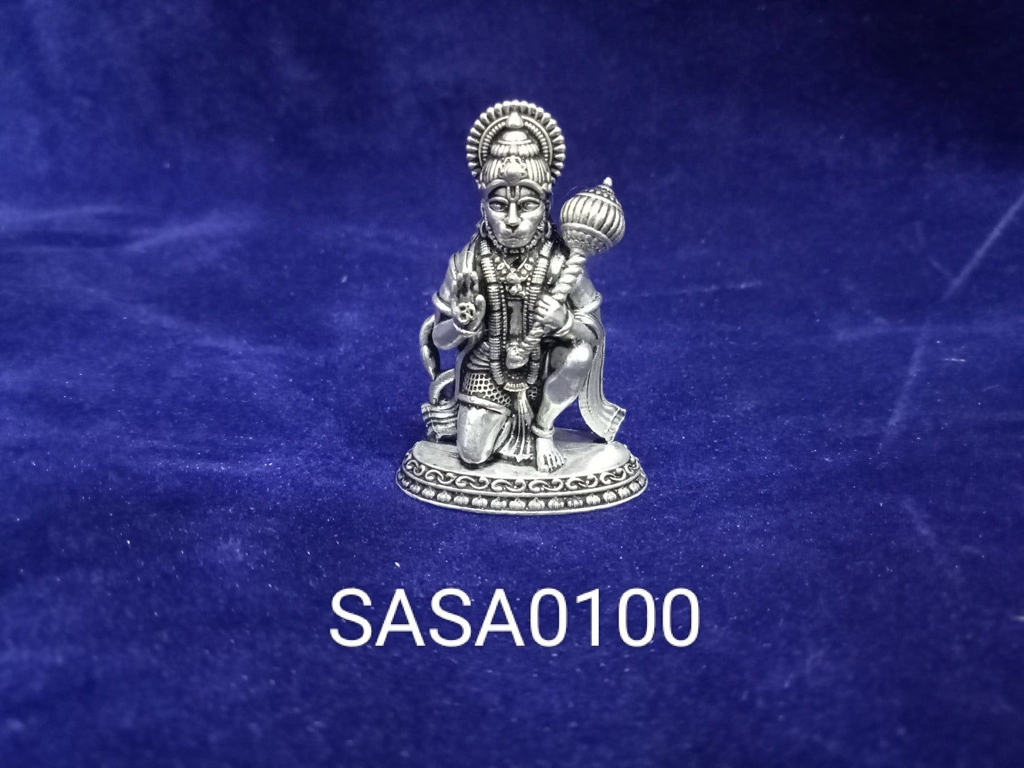 Pure Silver Antique Hanuman-15 Grams