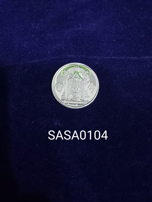 Pure Silver Balaji Coin-5 Grams