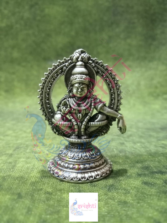 Pure Silver Antique Ayyappan-19 Gms