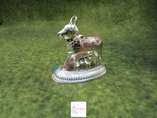 Pure Silver Cow and Calf-16 Gms