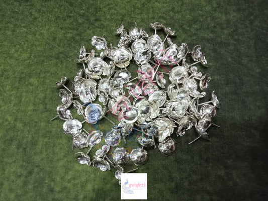 Pure Silver Archana Flower (Pack of 108)-40 Gms