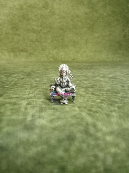 Pure Silver Antique Ganesha-9 Grams