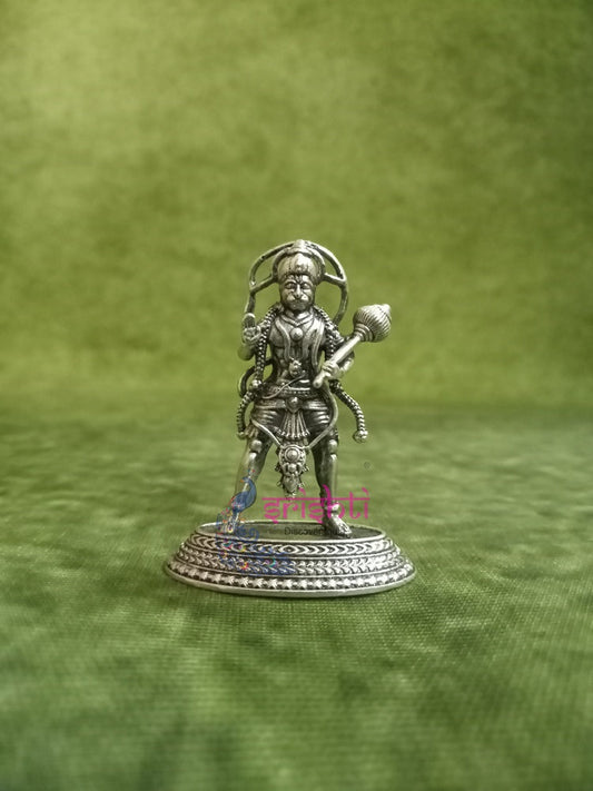Pure Silver Antique Hanuman-13 Grams