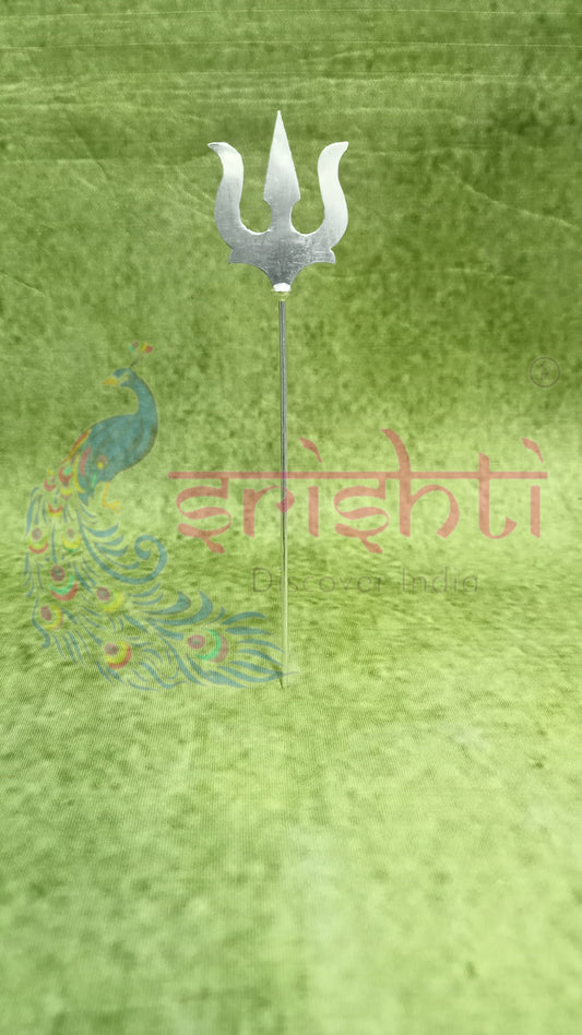 Pure Silver Trishul/Sulam-9 Grams