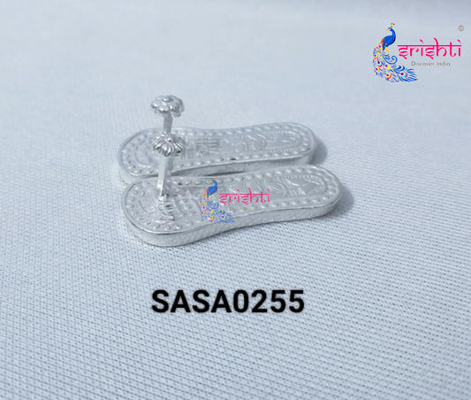Pure Silver Paduka Pair-4 Grams