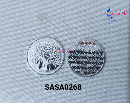Pure Silver Tree Coin-2 Grams