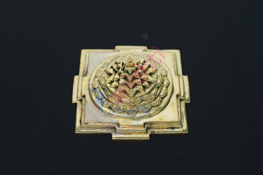 Brass Srichakaram-2.5 Inches