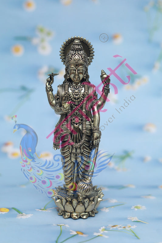 Premium Brass Vishnu-6.5 Inches