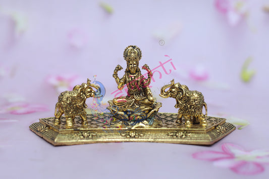 Premium Brass Gajalakshmi-2.5 Inches-M02