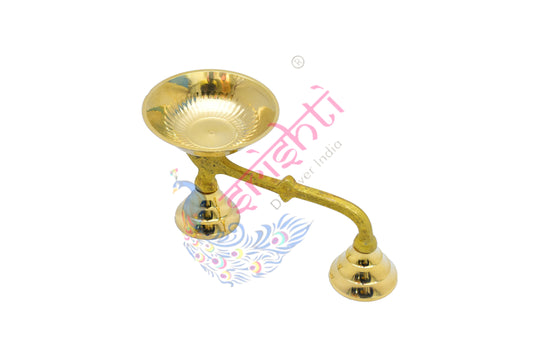 Brass Karpoora Arathi-3.5 Inches