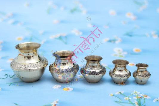 Brass Kuber Pot Set