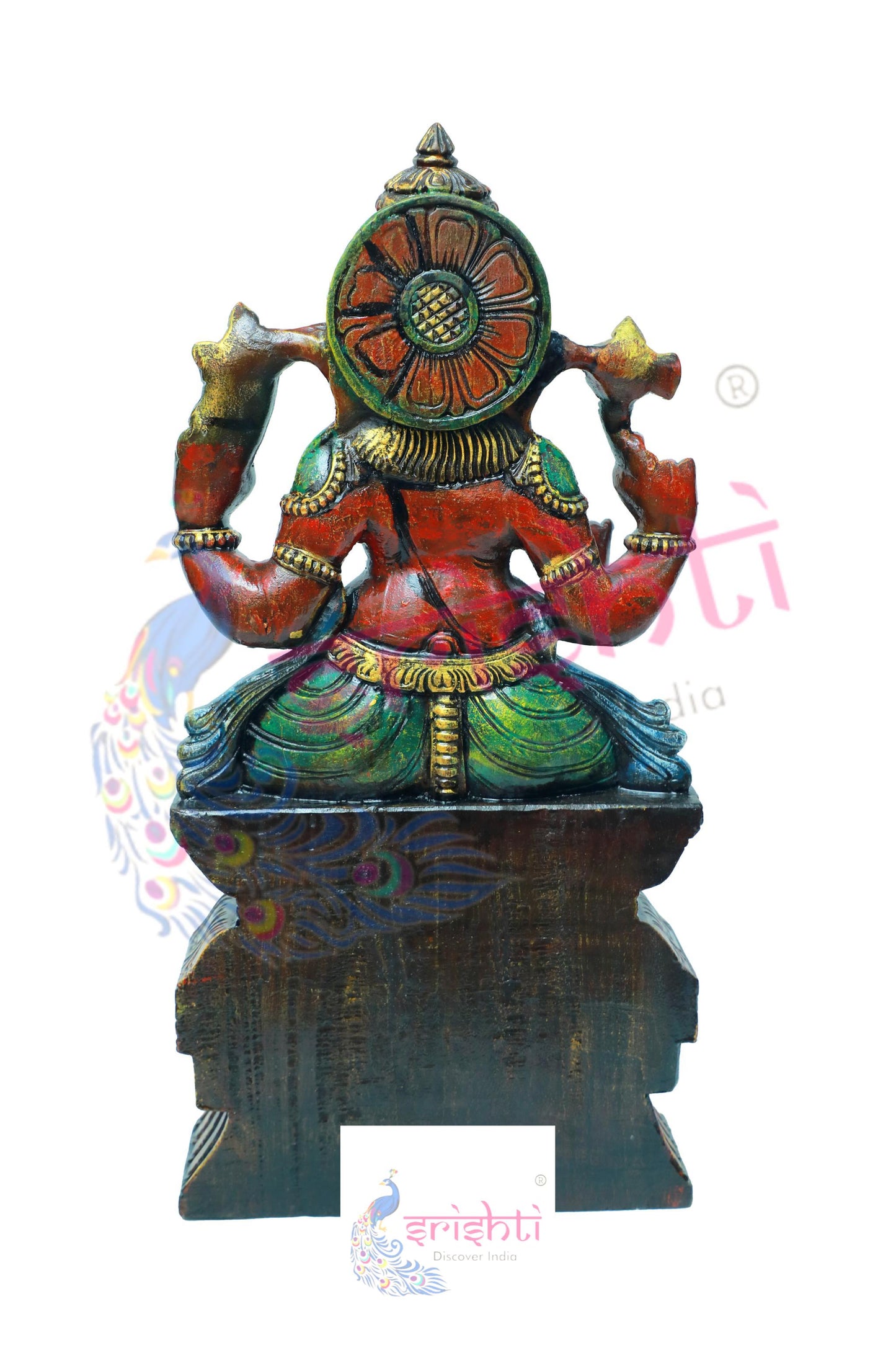 Wooden Ganesha  - 24 Inches