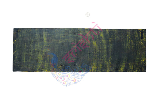 Wooden Vishnu Lakshmi Wall Hanging-16 Inches