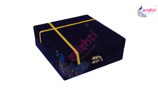 German Silver Haldi Mehandi Shaadi Set-7 Inches