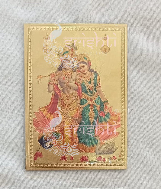 Radha Krishna Magnet Photo