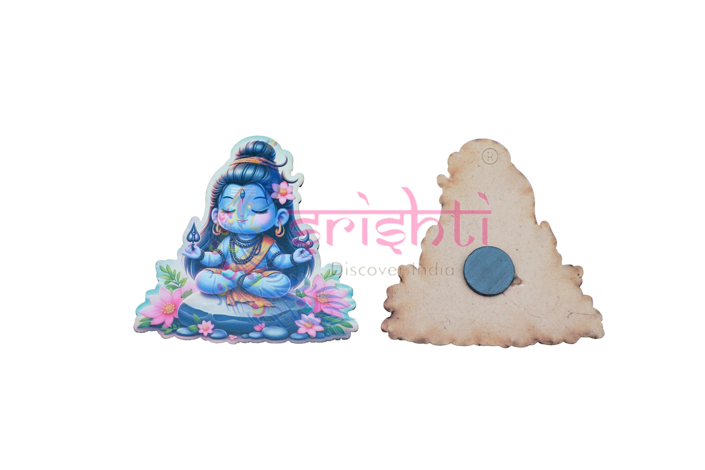 Baby Shivan Magnet Photo-3.5 Inches-M02