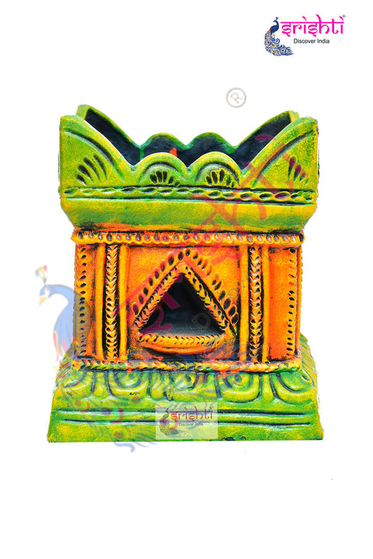 Clay Decor Tulsi Pot-12 Inches-M01