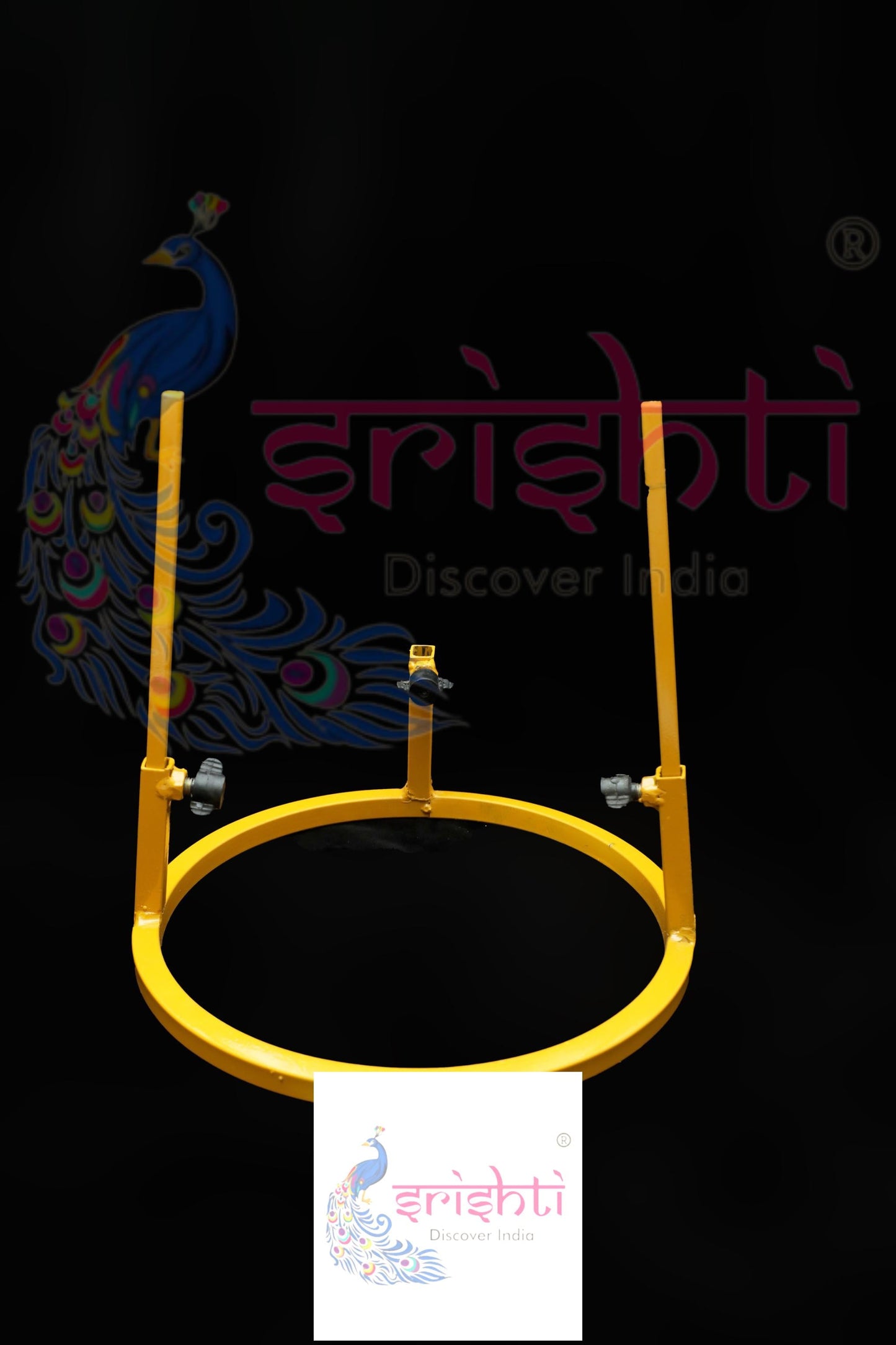 Kalash Decorative Steel Stand-21 Inches