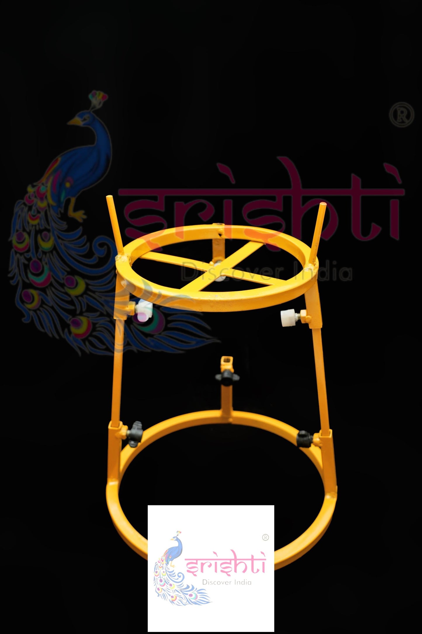 Kalash Decorative Steel Stand-21 Inches
