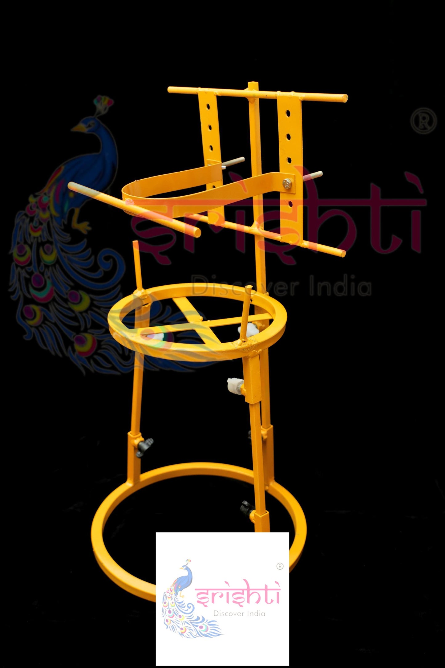 Kalash Decorative Steel Stand-21 Inches