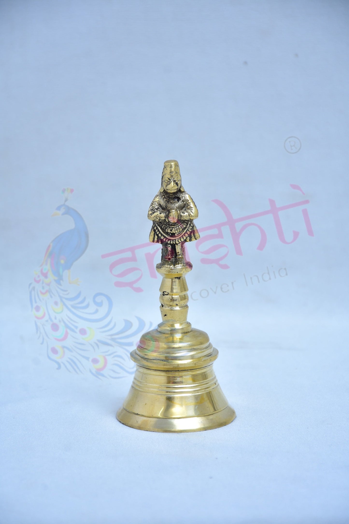 Brass Hanuman Bell-5 Inches