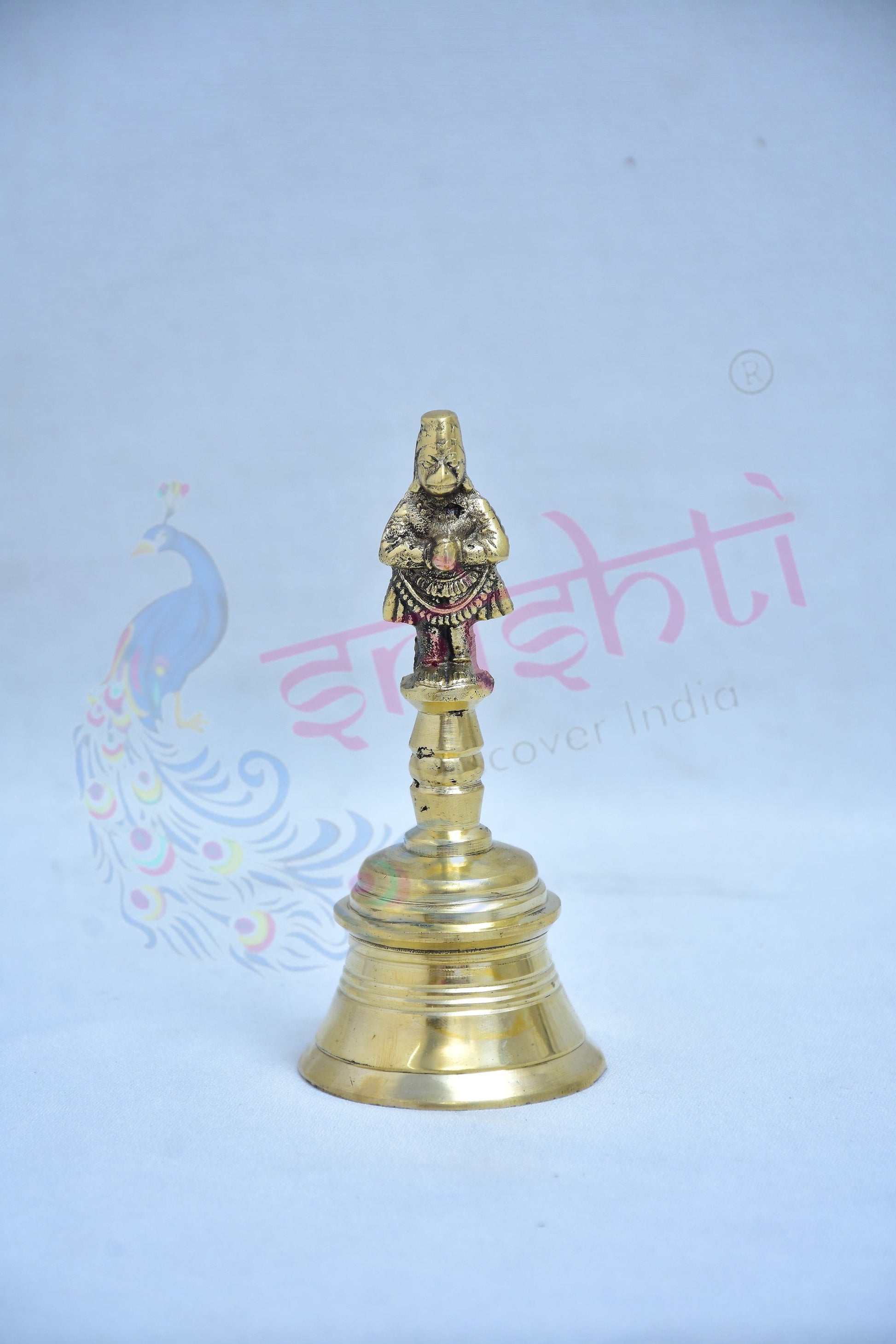 Brass Hanuman Bell-5 Inches