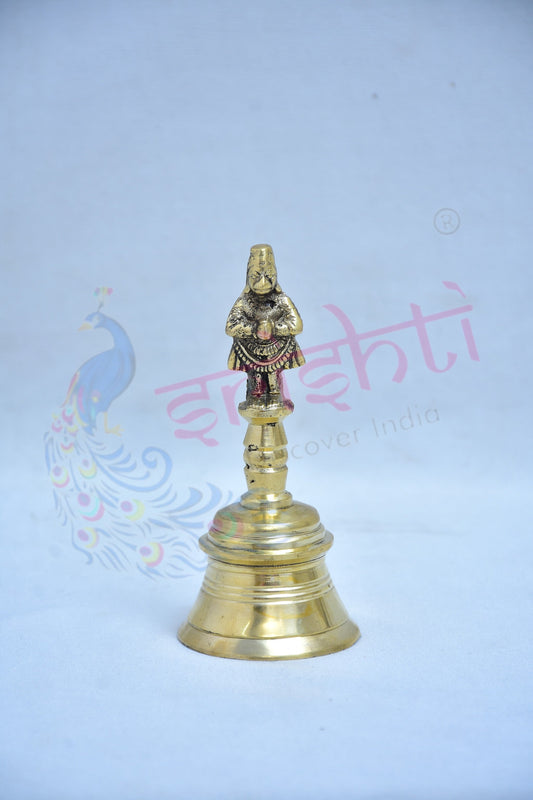 Brass Hanuman Bell-5 Inches