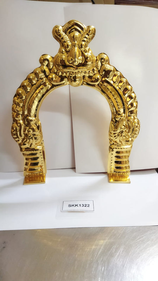 Brass Thiruvachi (Gold Polish)-10 Inches