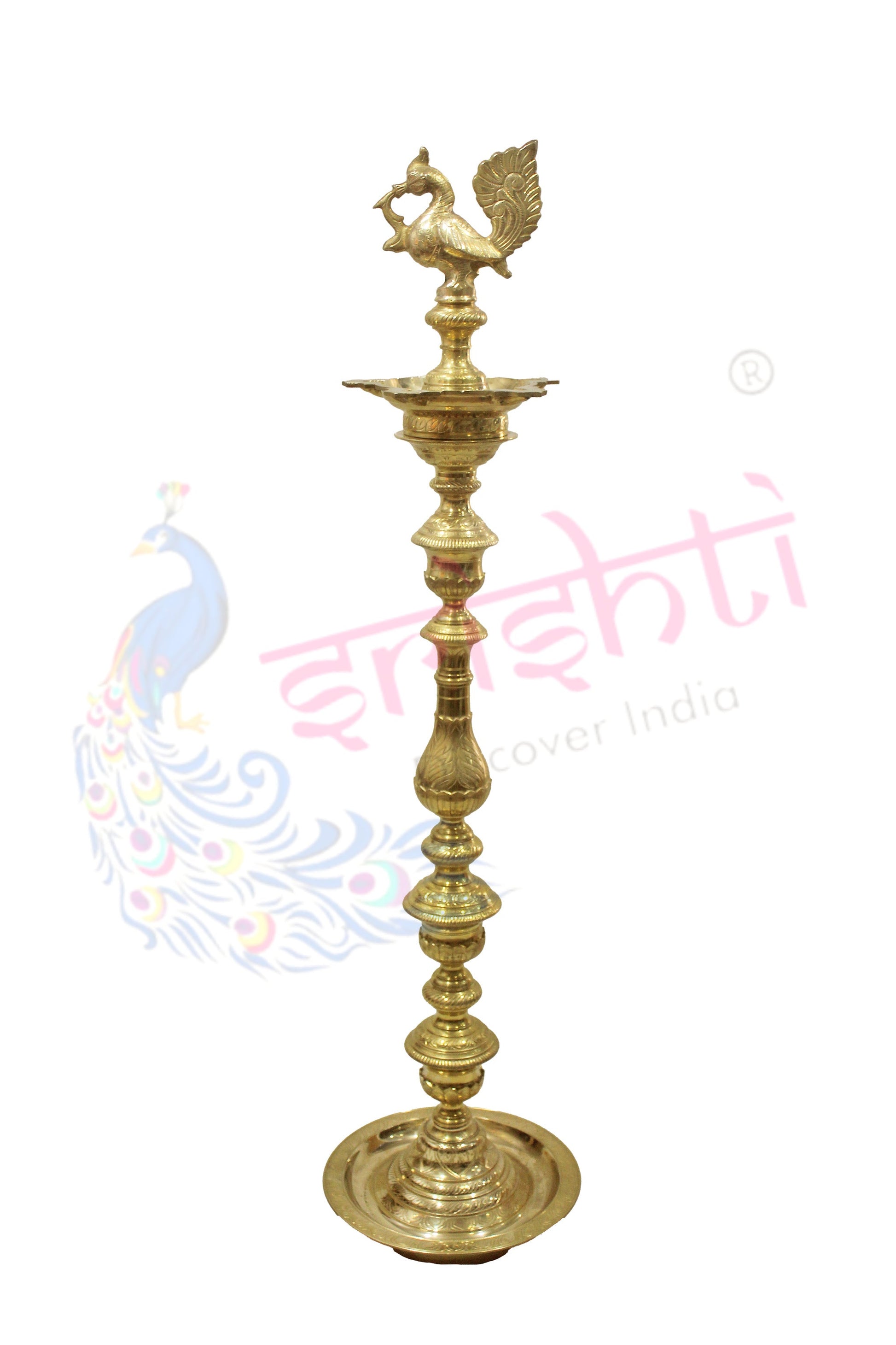 Brass KuthuVilakku-63 Inches