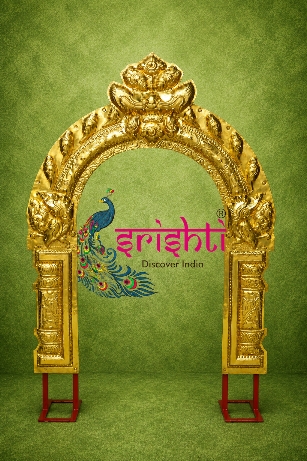 Brass Arch Prabhavalli / Thiruvachi-49 Inches
