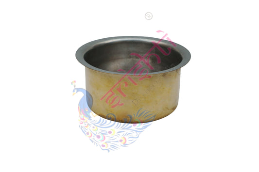 Brass Milk Vessel-4 Inches