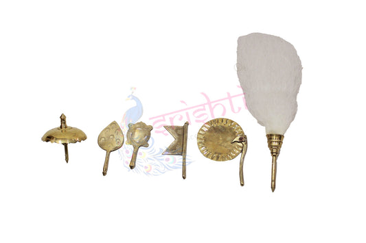 Brass Souda Upasara Set