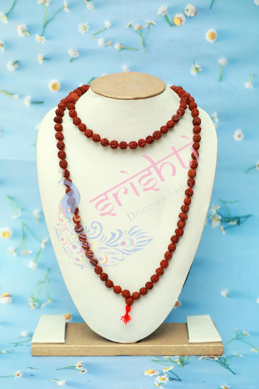 Rudraksha Mala (5 Face)-108 Beads(9 mm)-M04