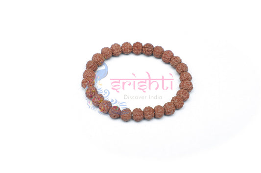 Rudraksha Beads Bracelet (5 Face)-M01