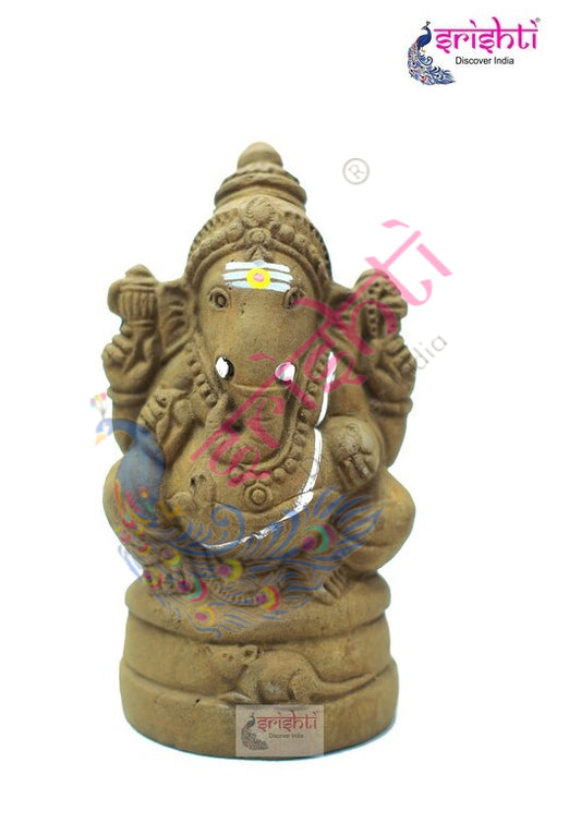 Clay Ganesha-5 Inches