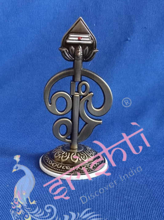 Om with Vel-M03 (Greenish Polish)-3.5 Inches